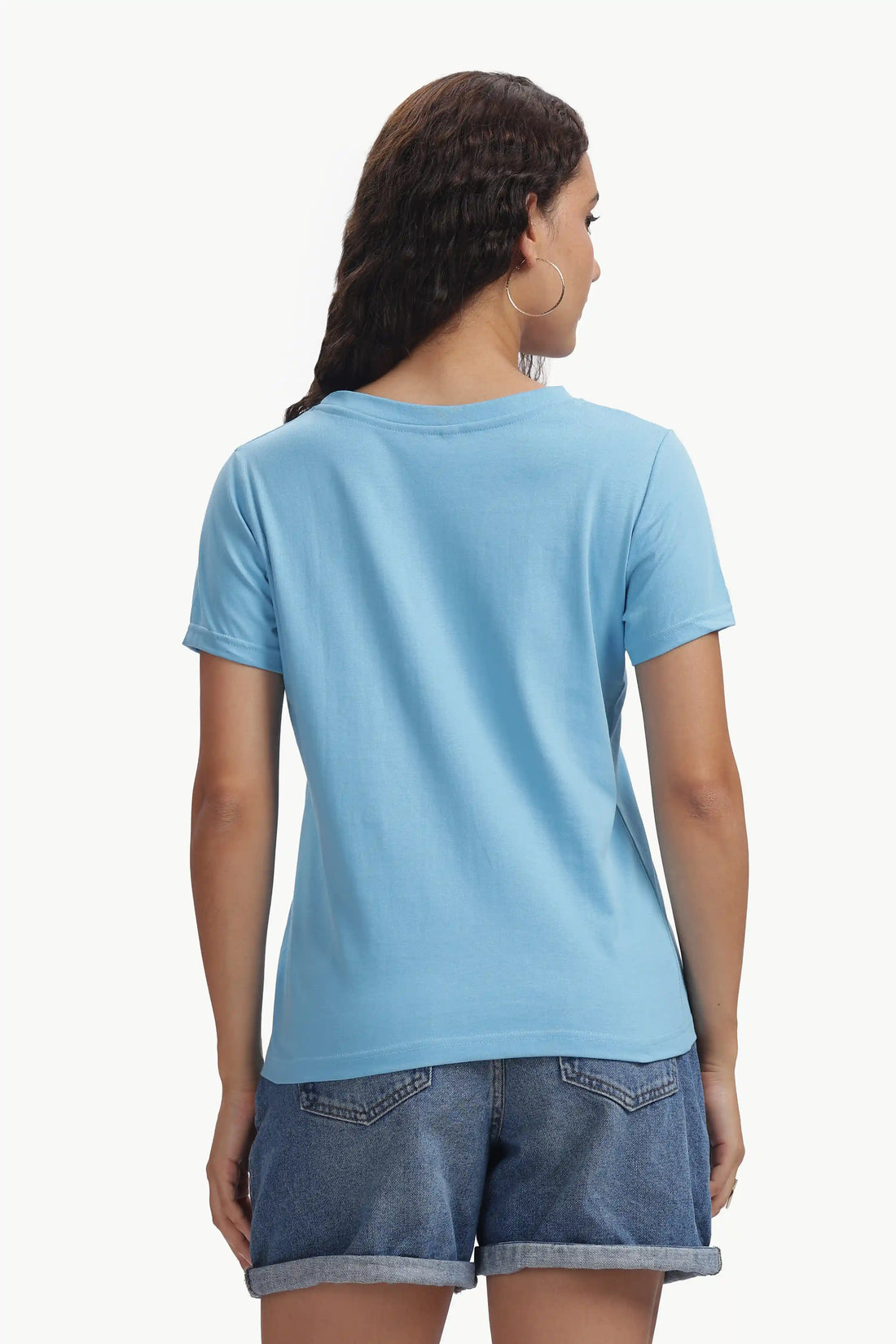 Women’s Everyday Regular Fit T-Shirt SKY BLUE