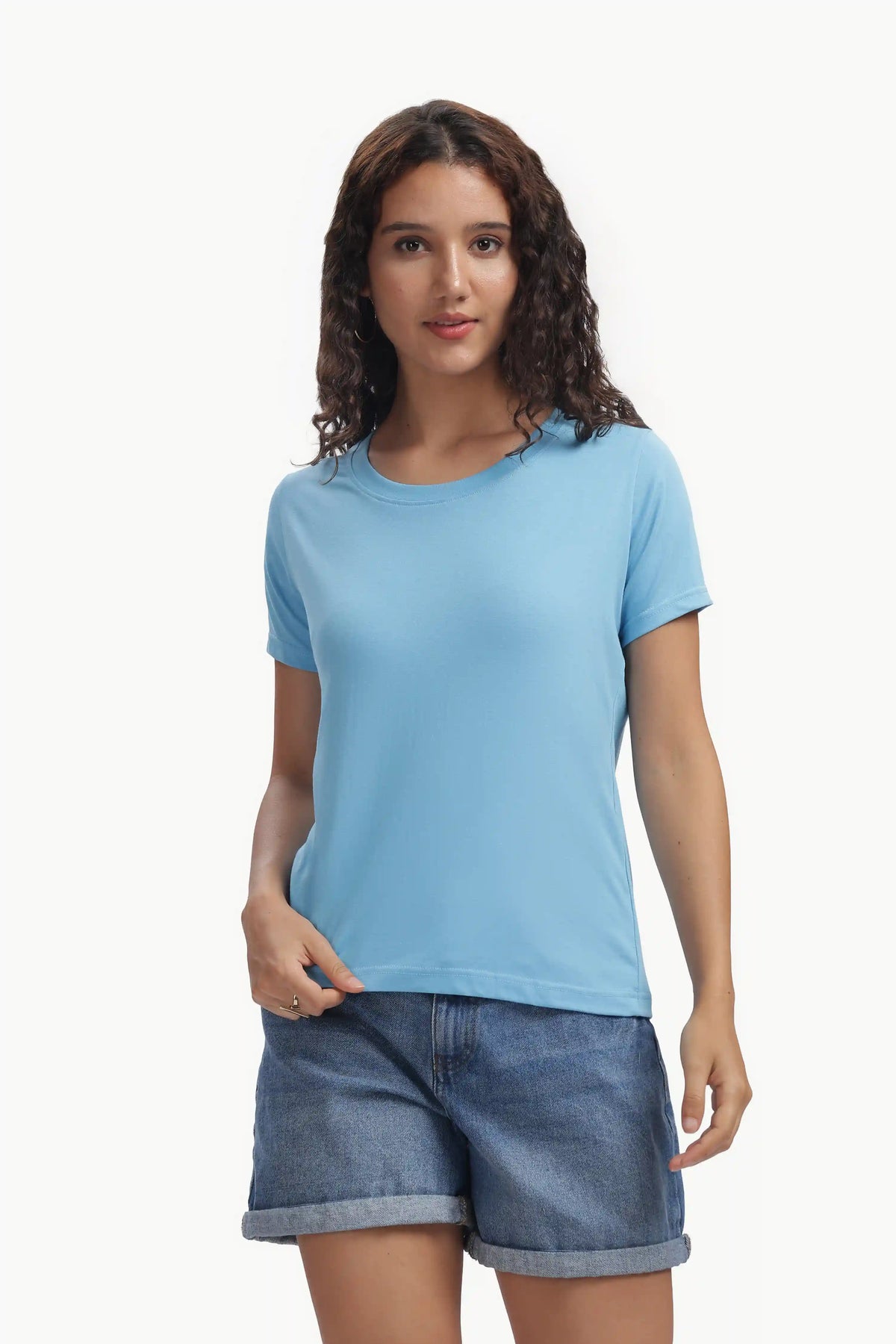 Women’s Everyday Regular Fit T-Shirt SKY BLUE