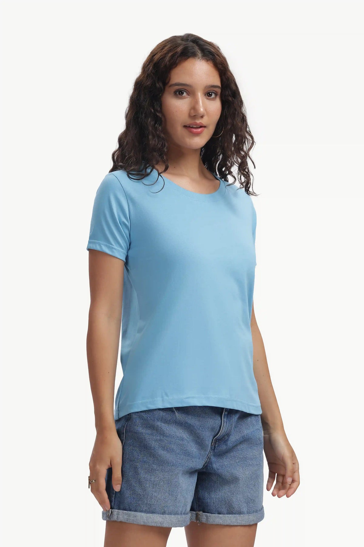 Women’s Everyday Regular Fit T-Shirt SKY BLUE