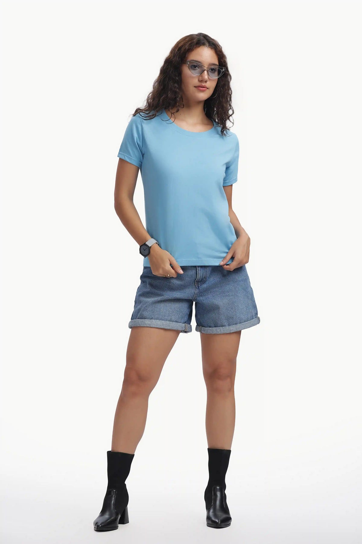 Women’s Everyday Regular Fit T-Shirt SKY BLUE