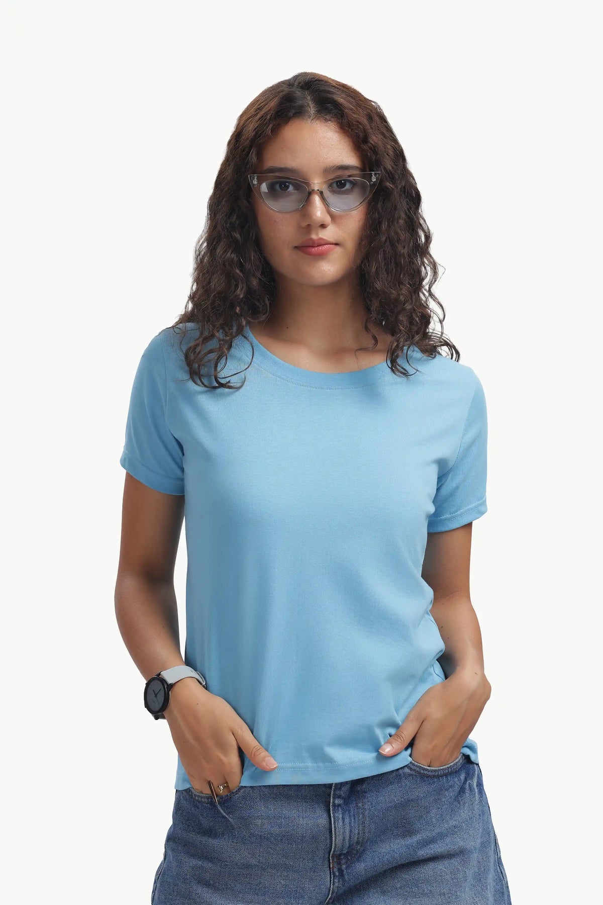 Women’s Everyday Regular Fit T-Shirt SKY BLUE
