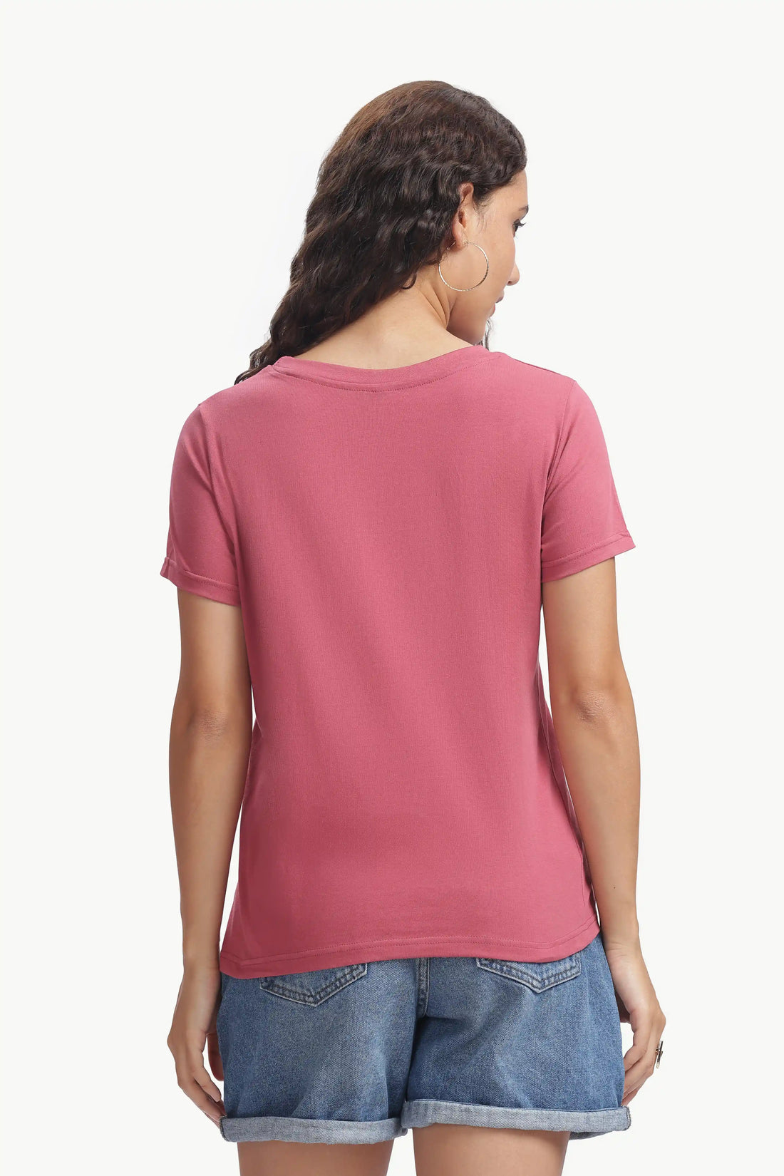 Women’s Everyday Regular Fit T-Shirt Onion Pink