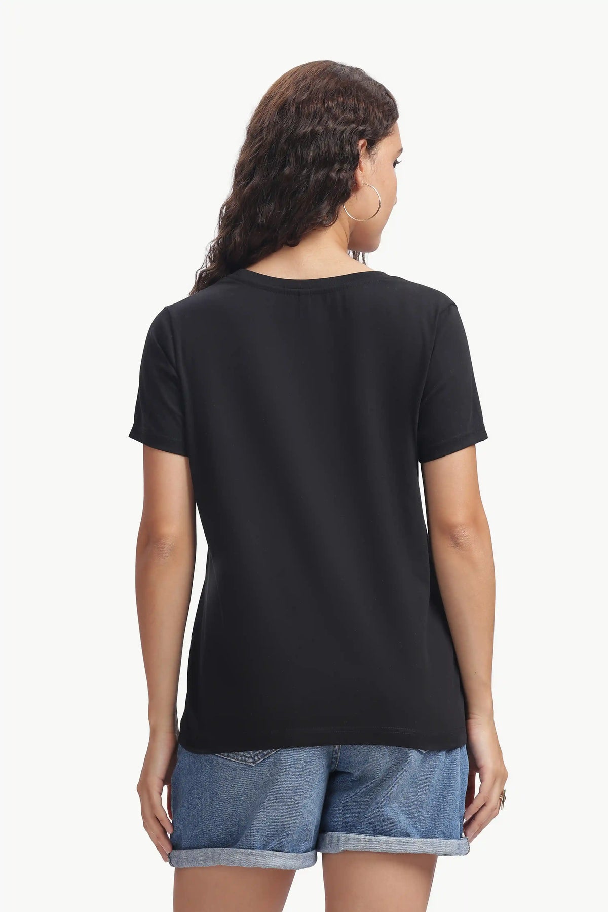 Women’s Everyday Regular Fit T-Shirt BLACK