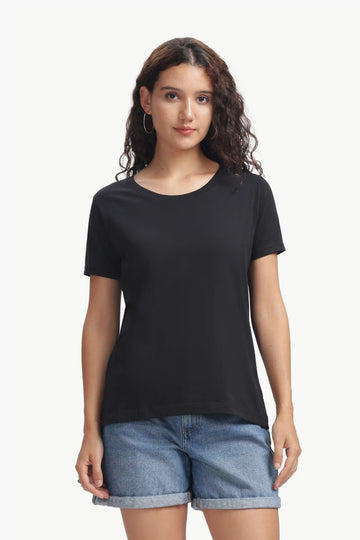 Women’s Everyday Regular Fit T-Shirt BLACK