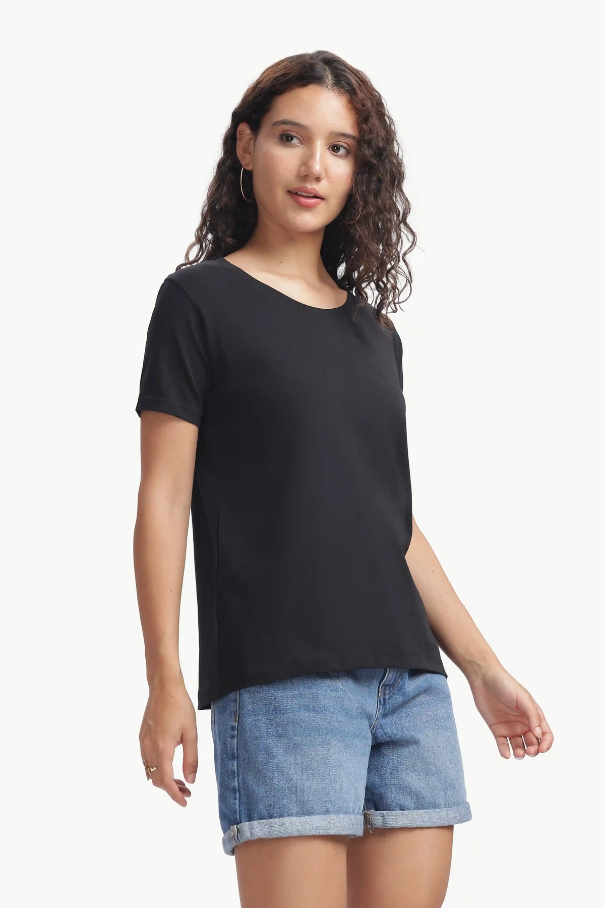 Women’s Everyday Regular Fit T-Shirt BLACK