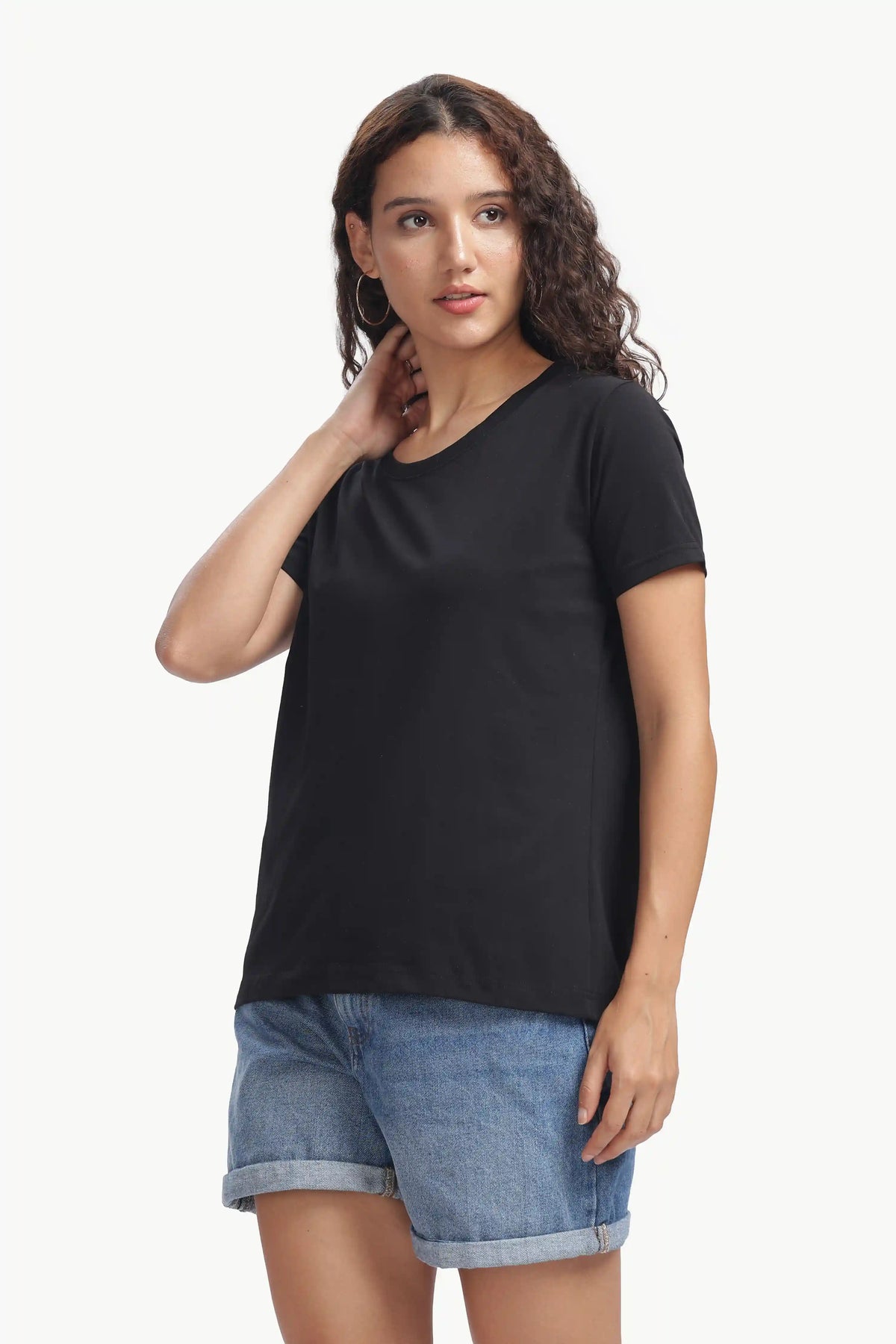Women’s Everyday Regular Fit T-Shirt BLACK