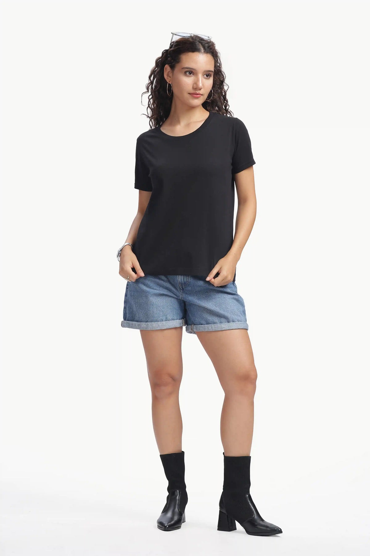 Women’s Everyday Regular Fit T-Shirt BLACK
