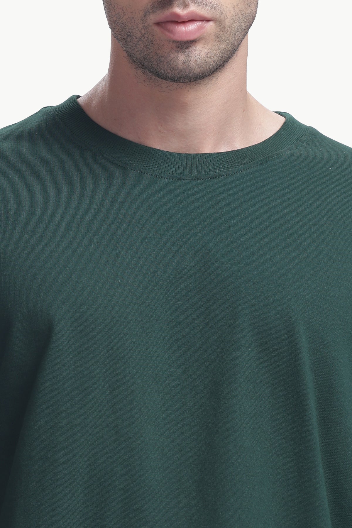Oversized T-Shirt | 240 GSM Cotton | Bottle Green