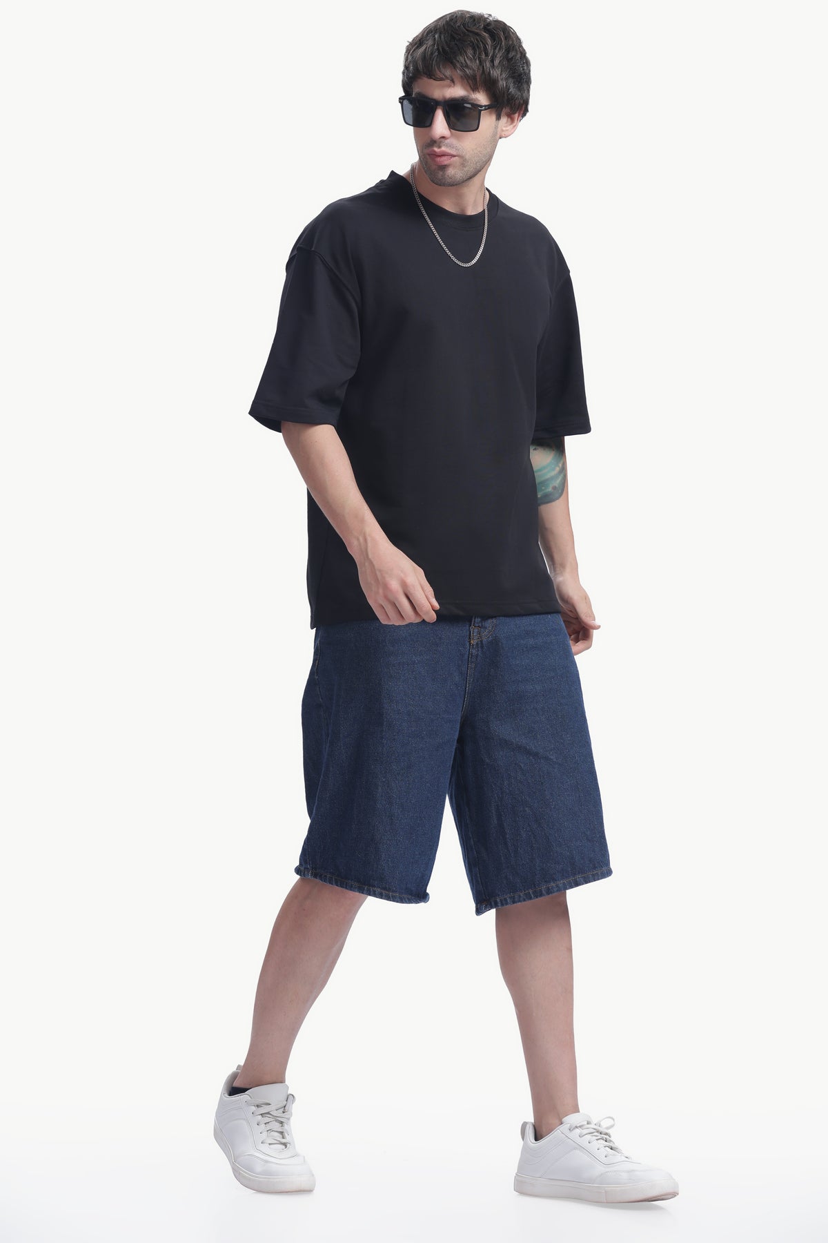 Oversized T-Shirt | 240 GSM Cotton | Black