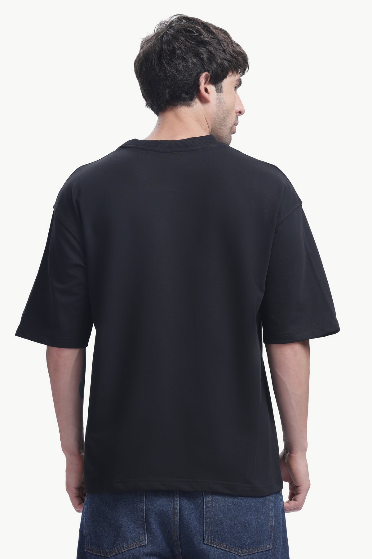Oversized T-Shirt | 240 GSM Cotton | Black