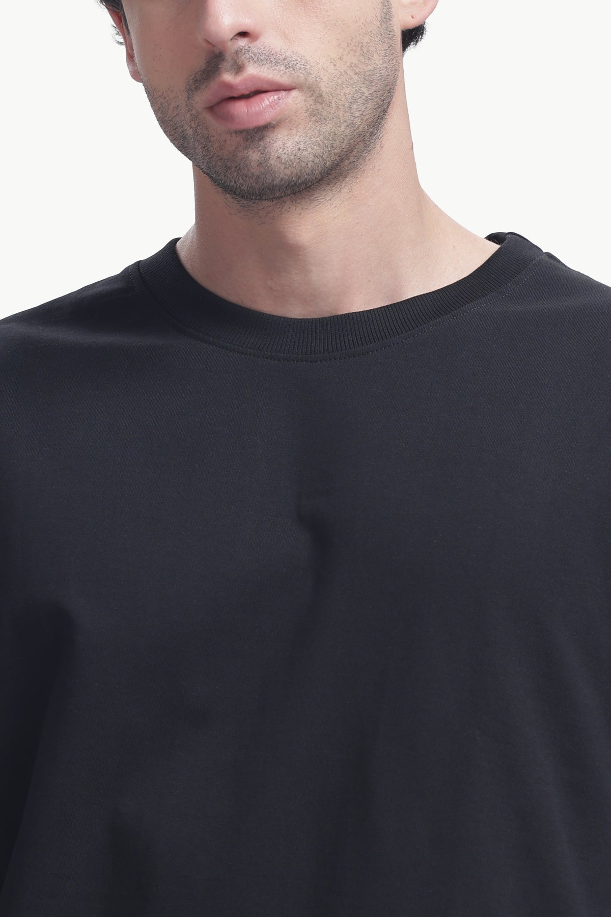 Oversized T-Shirt | 240 GSM Cotton | Black