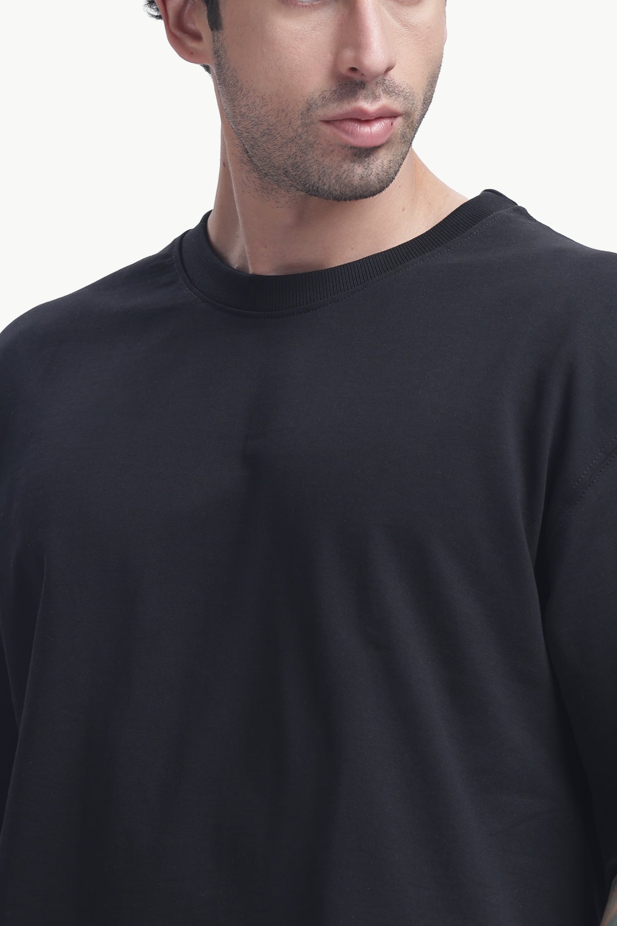 Oversized T-Shirt | 240 GSM Cotton | Black