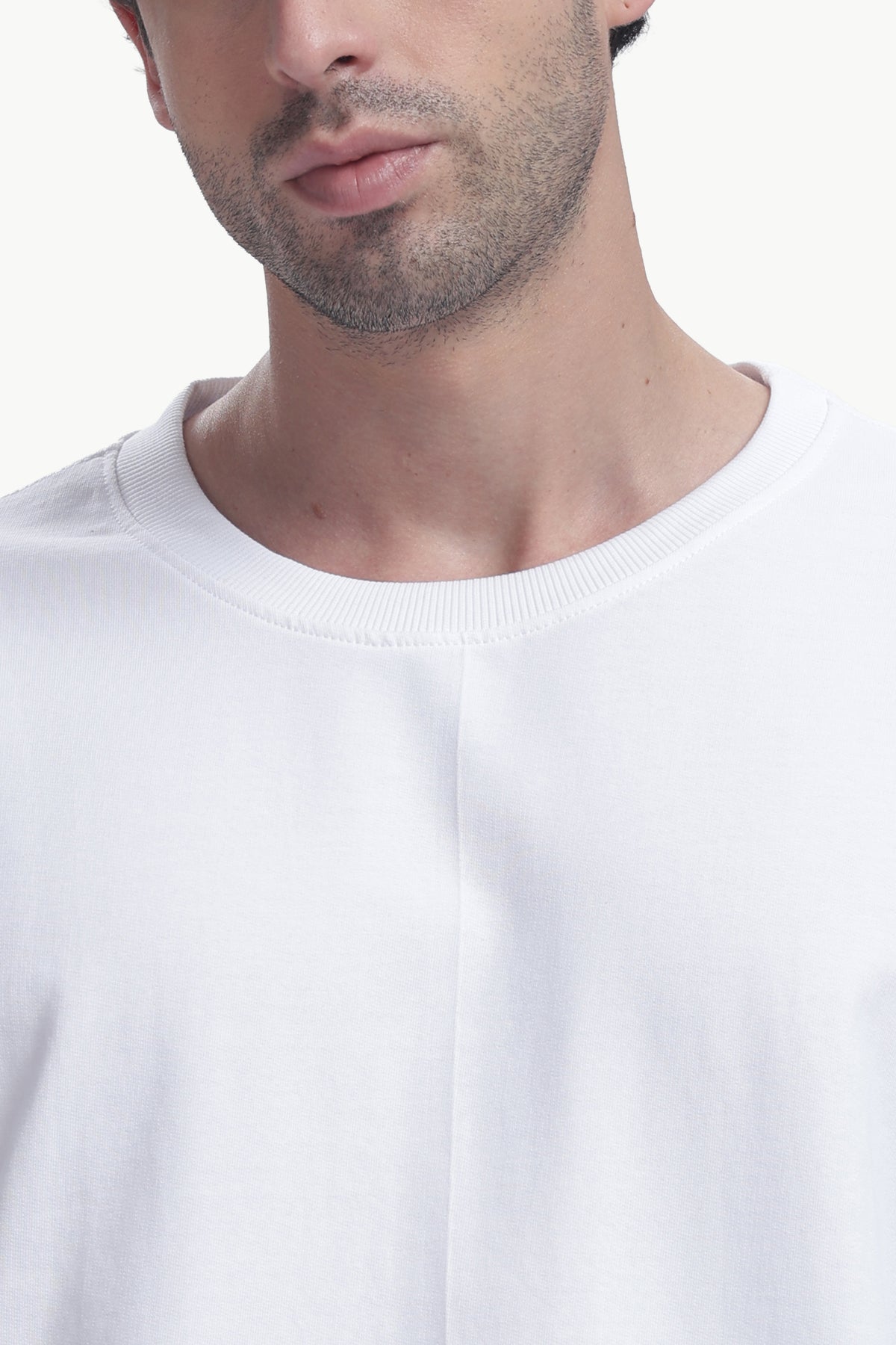 Oversized T-Shirt | 240 GSM Cotton | White