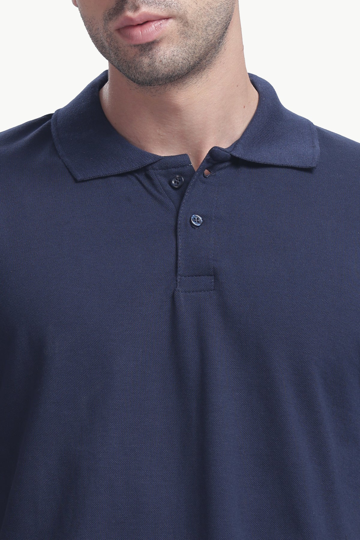Premium Polo T-Shirt 220 GSM Cotton  Regular Fit  Polo Collar - NAVY