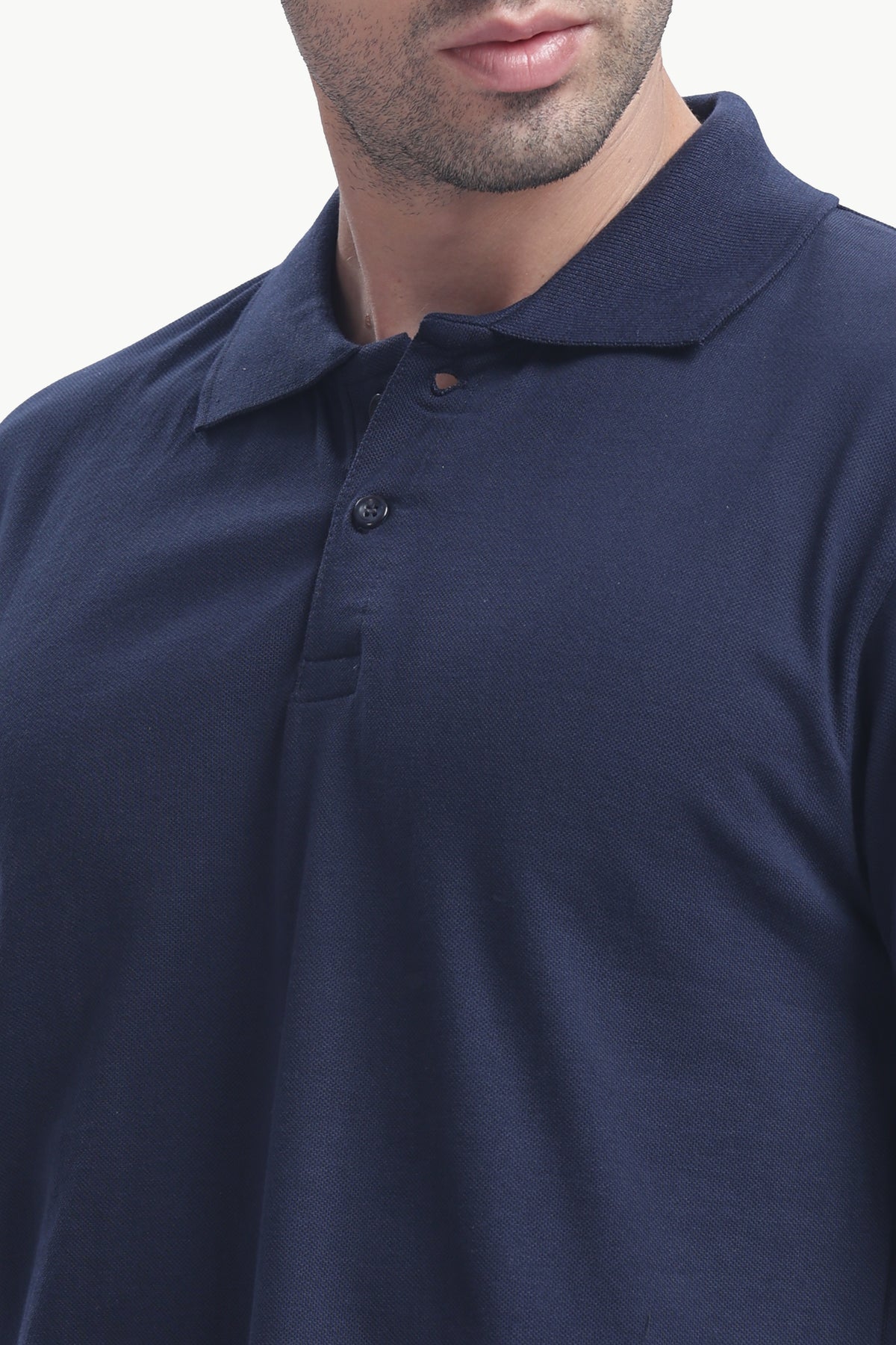 Premium Polo T-Shirt 220 GSM Cotton  Regular Fit  Polo Collar - NAVY