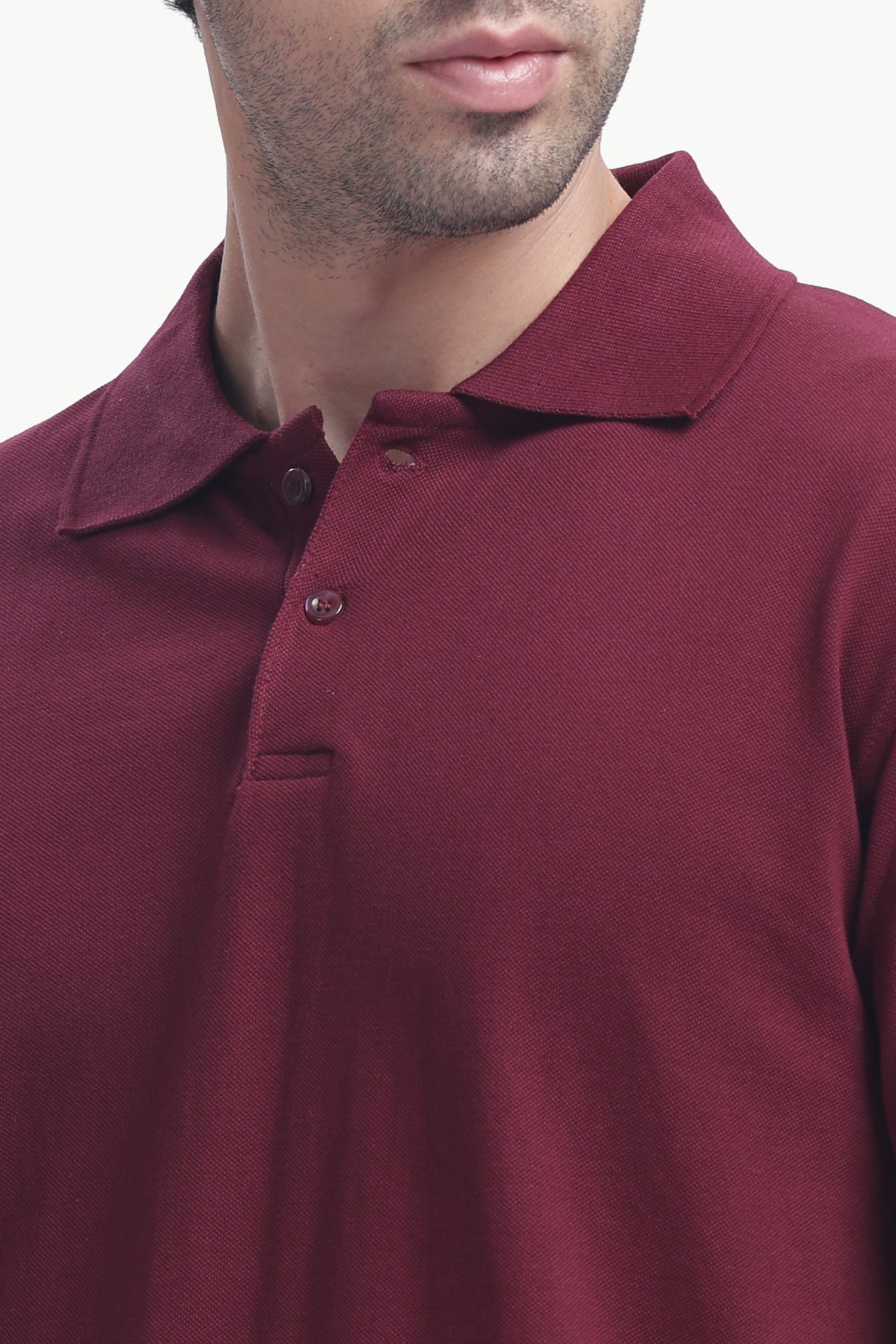 Premium Polo T-Shirt 220 GSM Cotton  Regular Fit  Polo Collar - MARRON