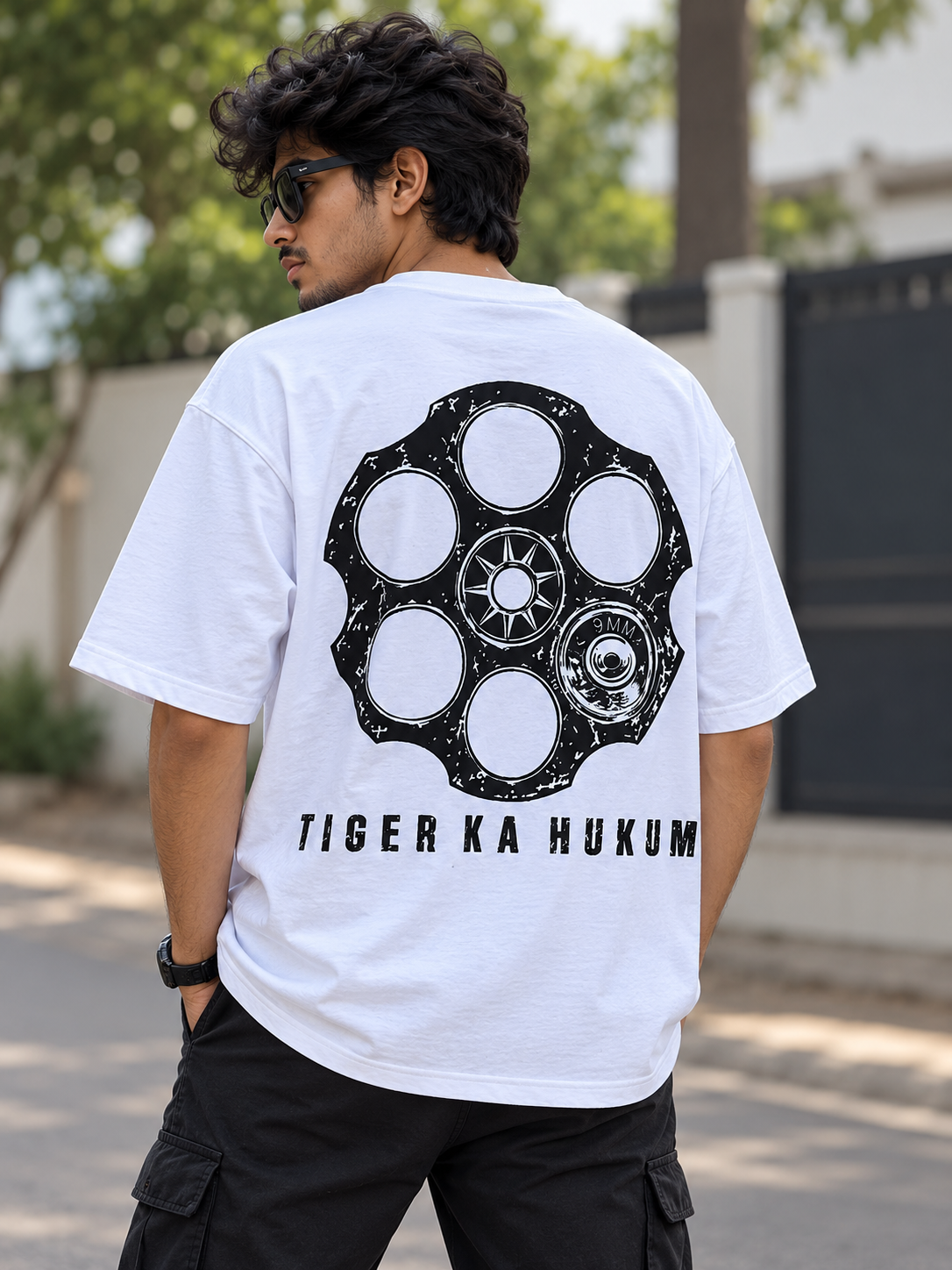 Jailer Hukum Oversized T-Shirt – White